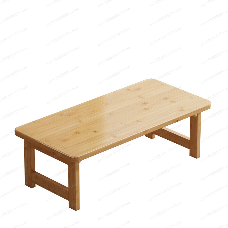 Desk Setup Maker - 無垢竹製カンテーブル 折りたたみ式ロータタミテーブル 多目的 ベイウィンドウ ベッド ノートパソコン