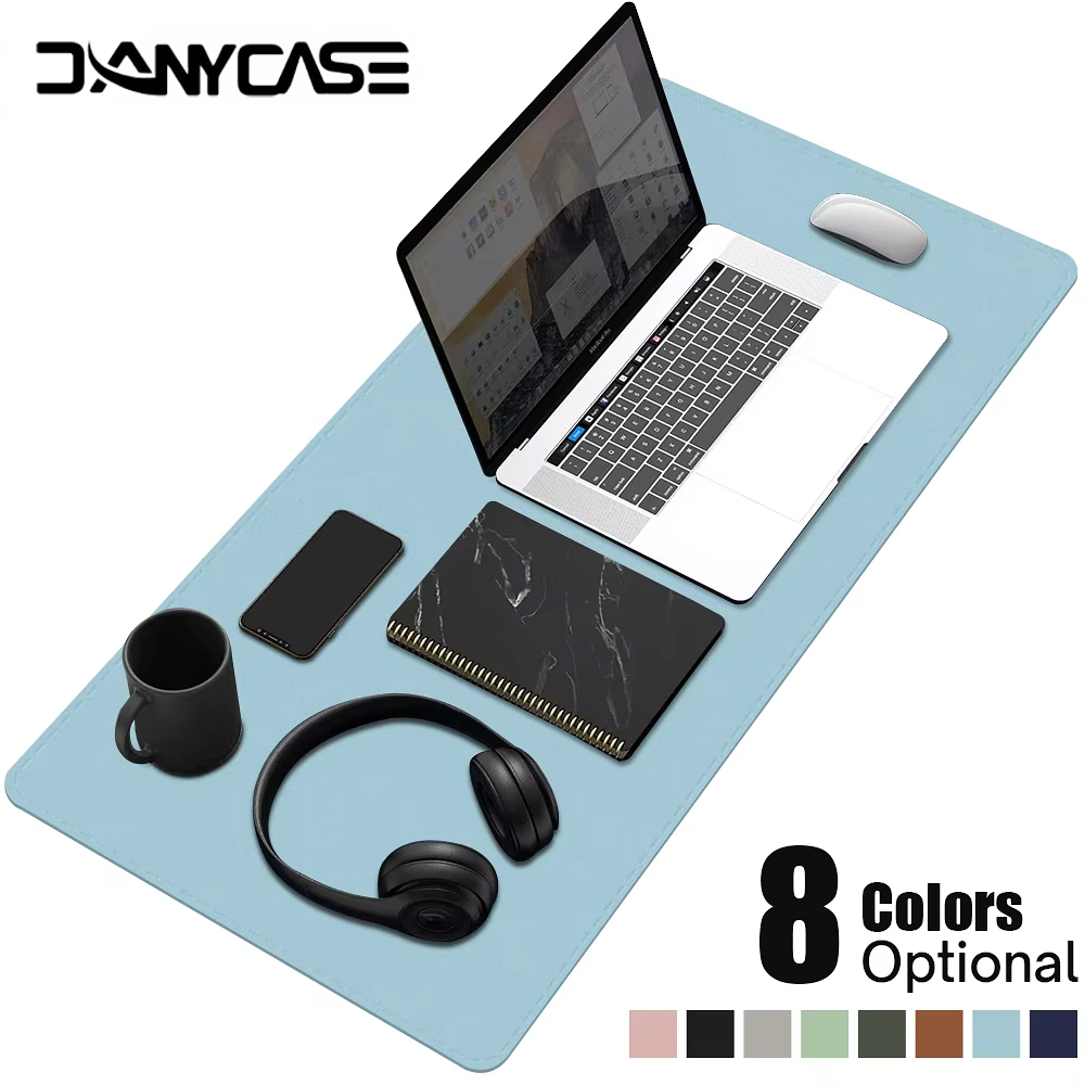Desk Pad Leather Large - デスクマット防水 PU レザーマウスパッドレザーデスク保護カバー大型コンピュータラップトップノンスリップゲーミングキーボードマット