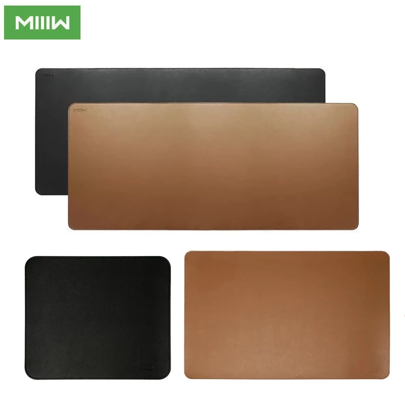 Desk Pad Leather Large - Miiiw-大型レザーコルクマウスパッド,防水,ソフト,耐久性,オフィス,ラップトップ,コンピューター,デスクマット,ビッグゲームマウスパッド,s,m,lサイズ