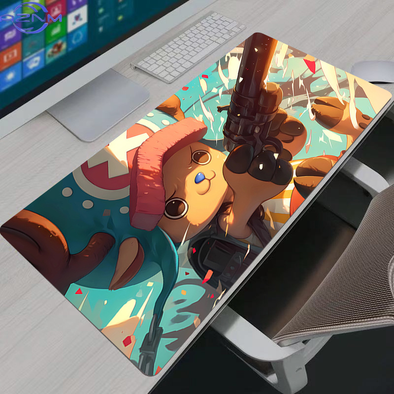 Desk Pad Leather Large - 大型マウスパッド オフィスコンピューター用 ワンピース トニートニーチョッパー デスクマット テーブル