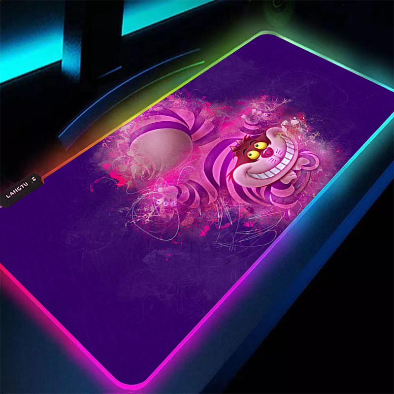 Desk Setup Maker - 大型マウスパッド RGB 不思議の国のアリス ノートパソコン PC ゲーマー