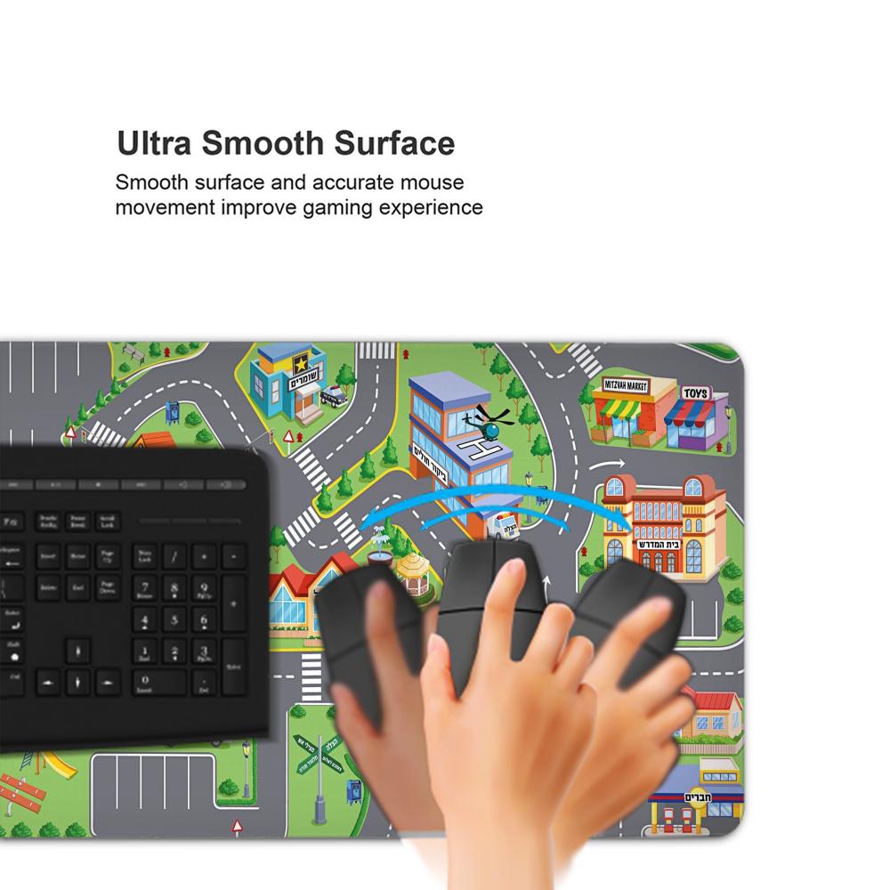 PCゲームセットアップアクセサリーシティロード漫画マウスパッ - Desk Setup Accessories Aesthetic のレビューと価格