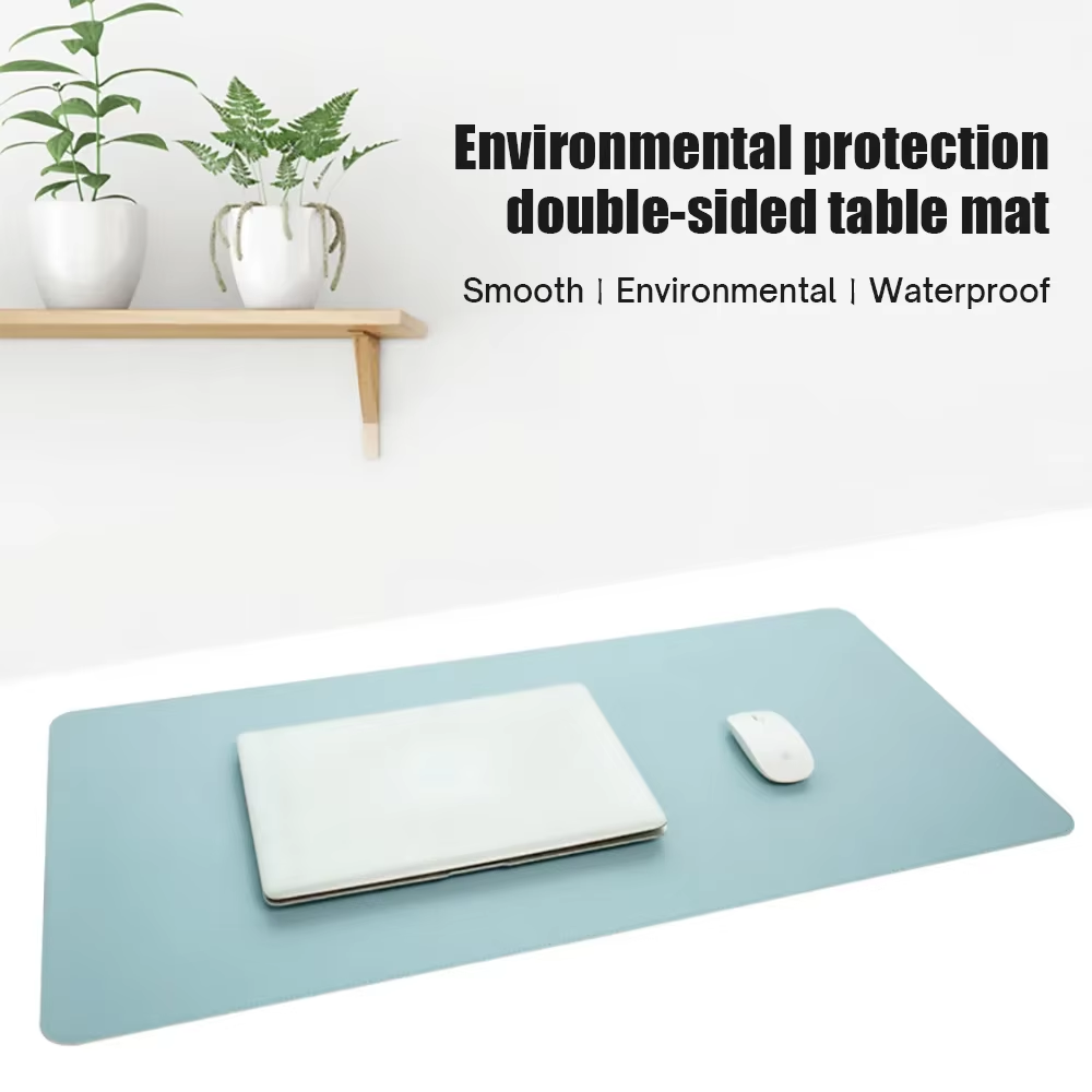 デスクマット防水 PU レザーマウスパッドレザーデスク保護カ - Desk Pad Leather Large のレビューと価格