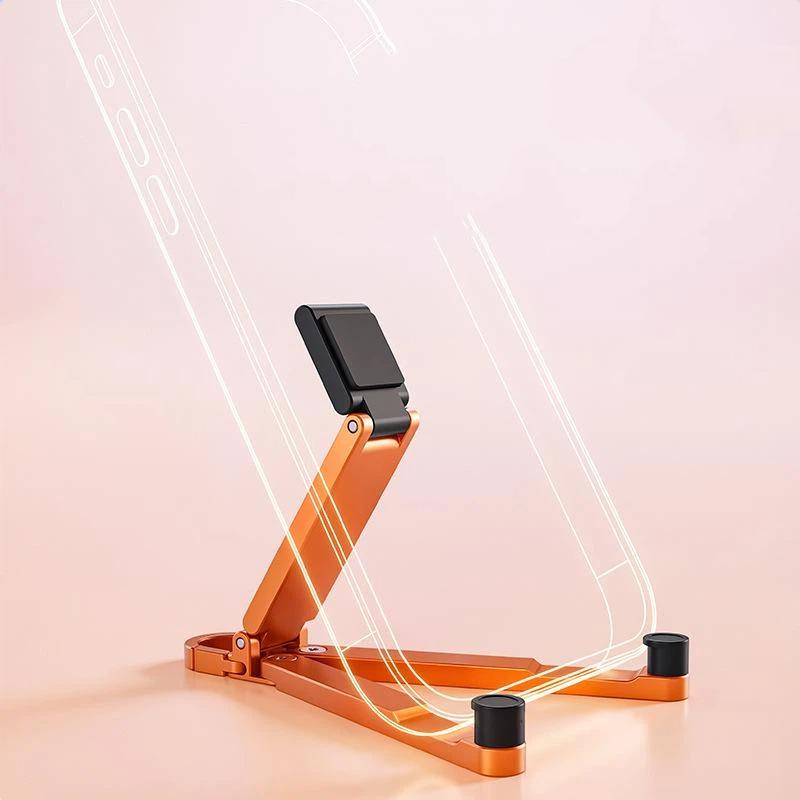 折りたたみ式ミニキーホルダー型携帯電話スタンド、多角度調整可 - Desk Setup Stand のレビューと価格