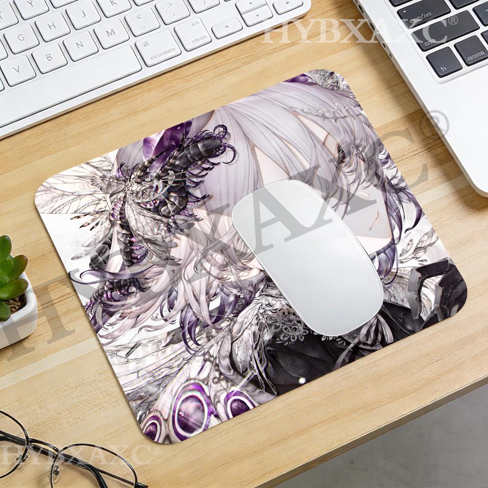 HYBXAXC シルバーヘア エレガントガール 小型マウスパ - Work Desk Home Setup のレビューと価格