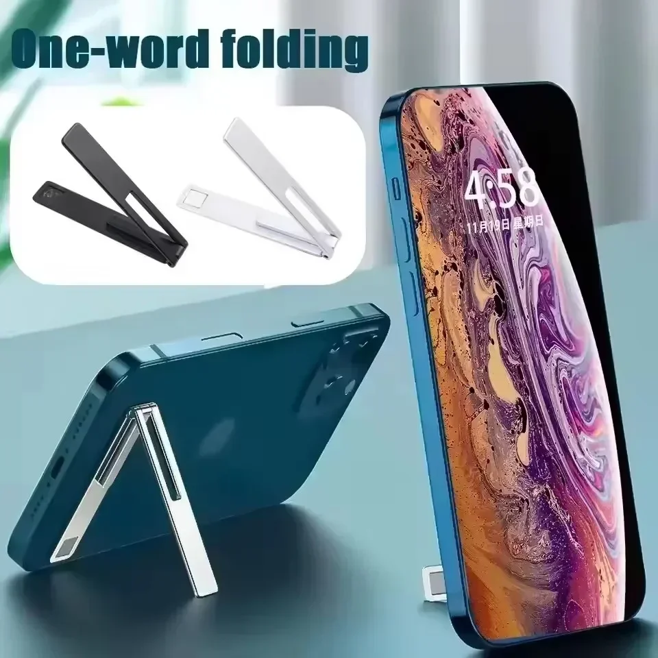 マグネティック超薄型折りたたみ式携帯電話ホルダーブラケット  - Desk Setup Stand のレビューと価格