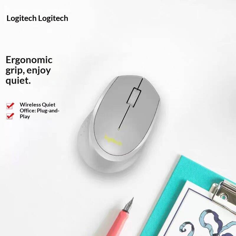 作業デスクの乱雑な配線を整理するロジクールM330サイレント - Work Desk Home Setup のレビューと価格