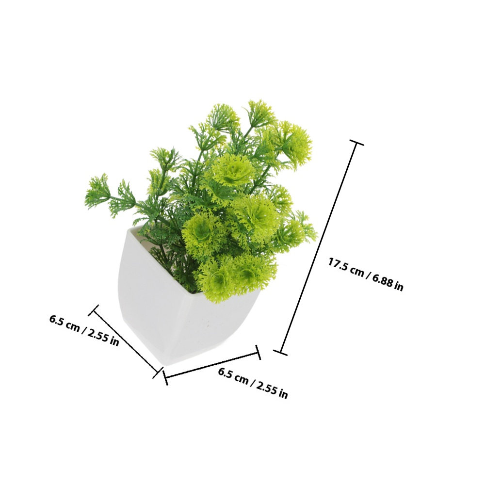 2本セットの小型人工盆栽、室内用の観葉植物、鉢植え、家の装飾 - Plant Pot Small Desk のレビューと価格