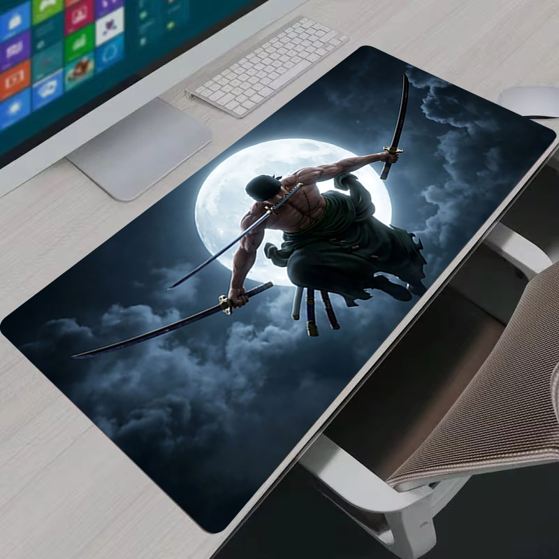 マウスパッド PC ゲーマーアニメデスクマットノンスリップラ - Desk Setup Ergonomic のレビューと価格