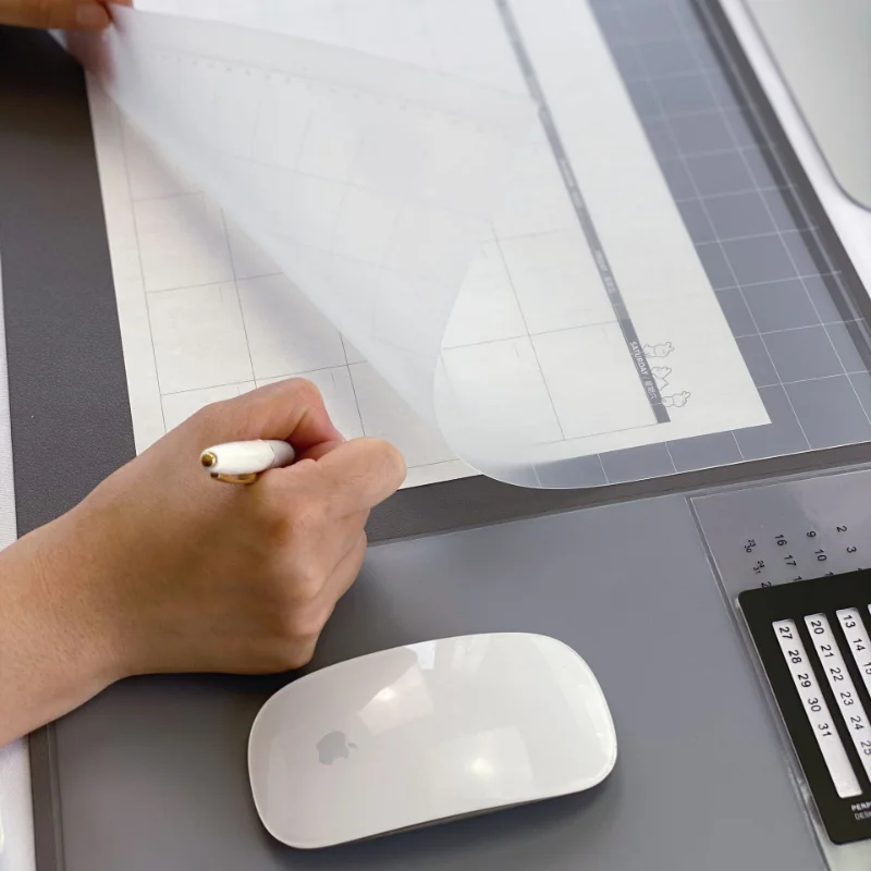 ポータブルメモパッド大型マウスパッドゲーム用防水滑り止めマウ - Desk Pad Leather Large のレビューと価格