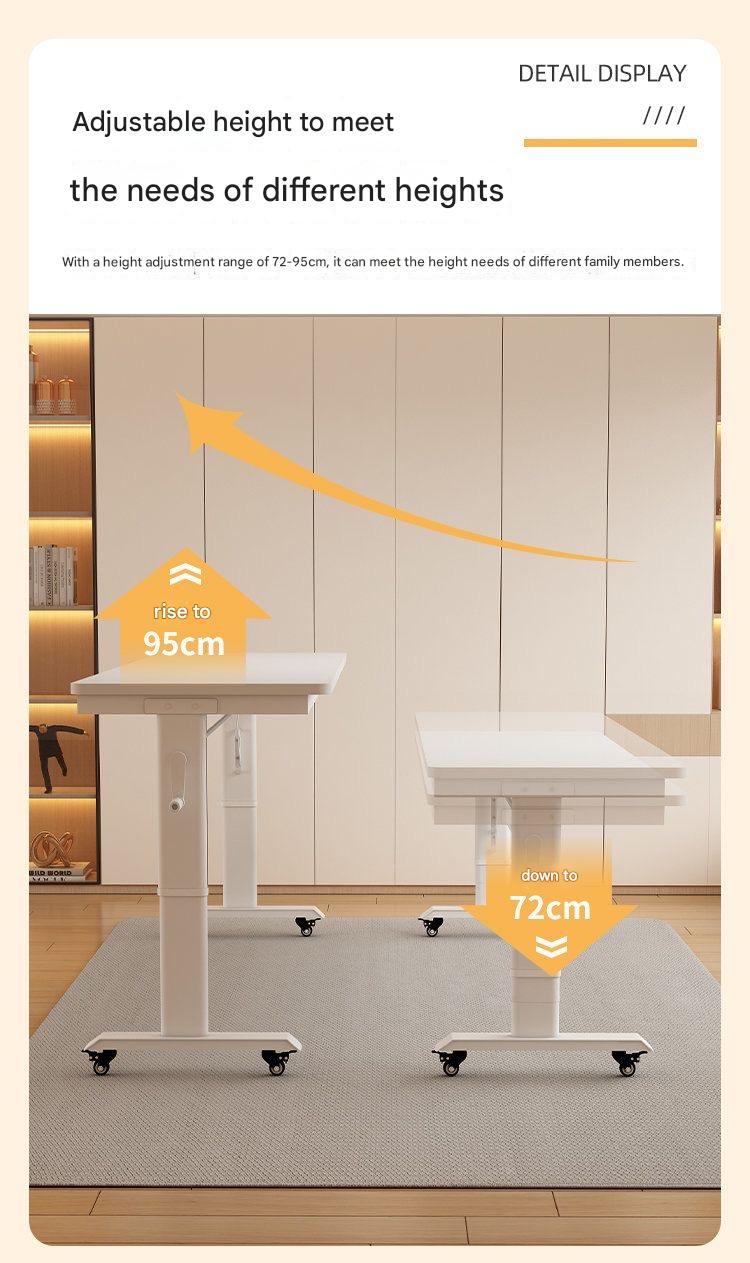 調節可能なオーバーベッドラップトップデスク、ハンドクランク付 - Desk Setup Maker のレビューと価格