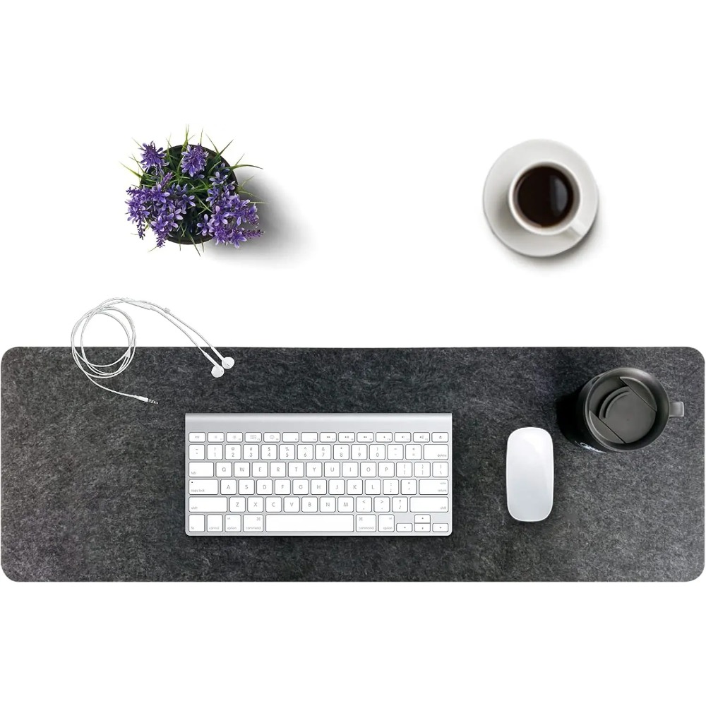 フェルトデスクマット コンピューターマット デスク用(31. - Desk Setup Ergonomic のレビューと価格