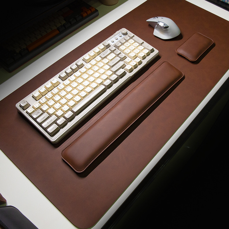 デスクマット 防水PUマウスパッド 大型マウスパッド ノート - Desk Pad Leather Large のレビューと価格