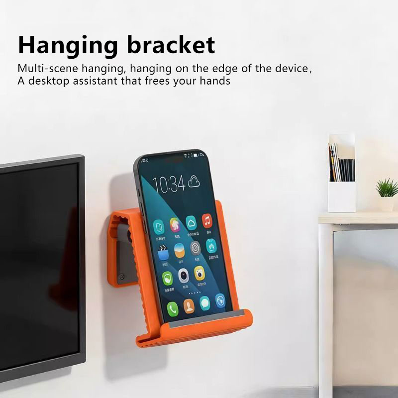 2026 ポータブルシリコン製携帯電話ホルダー レイジーブラ - Desk Setup Stand のレビューと価格