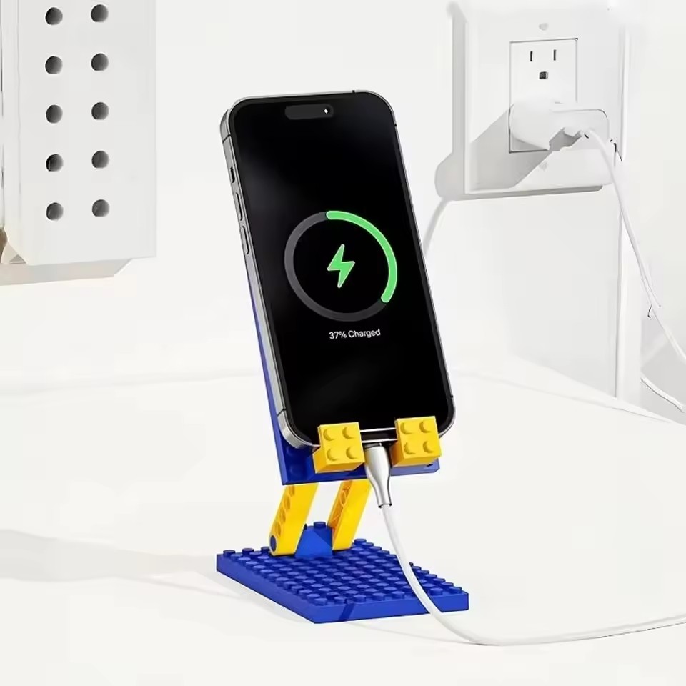 柔軟な折りたたみ式携帯電話ホルダー、創造的な折りたたみ式デス - Desk Setup Stand のレビューと価格