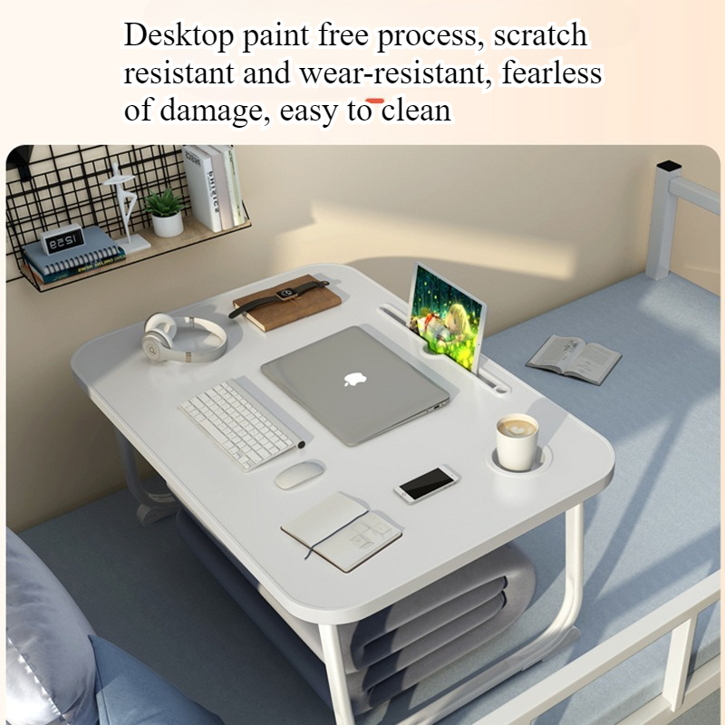 ベッドデスク 折りたたみ式 小型テーブル パソコンテーブル  - Desk Setup Maker のレビューと価格