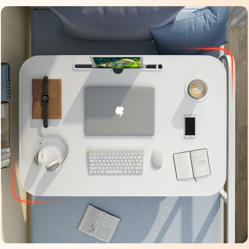 ベッドデスク 折りたたみ式 小型テーブル パソコンテーブル  - Desk Setup Maker のレビューと価格