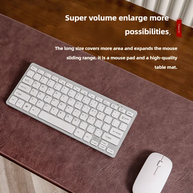 レトロマウスパッドマウスパッド大型防水ノンスリップ PU ス - Desk Pad Leather Large のレビューと価格