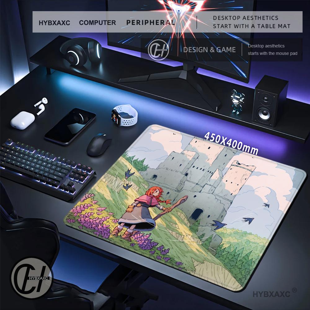 HYBXAXC アニメキャッスルアドベンチャーガールマウスパ - Desk Setup For Work のレビューと価格