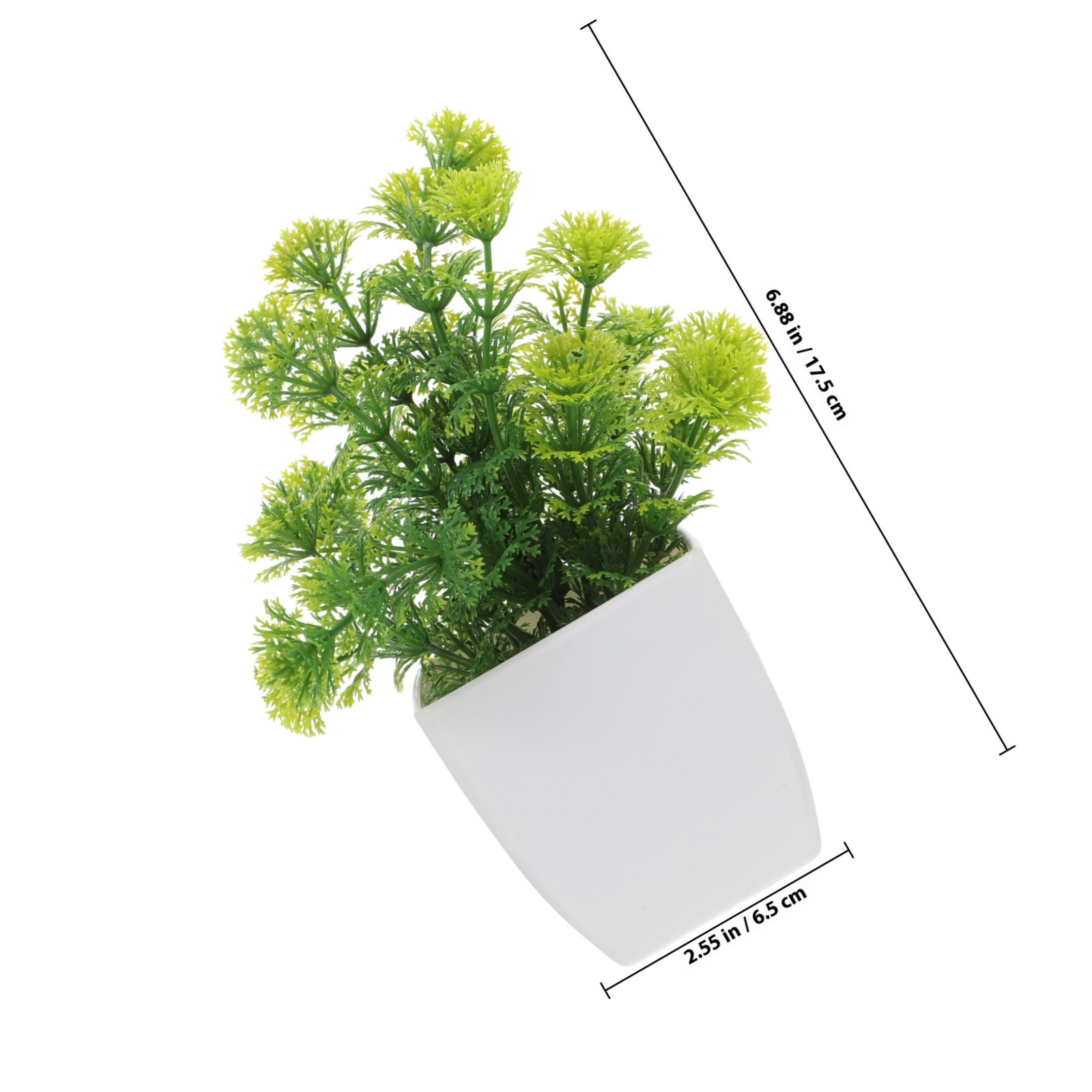 長持ちする人工盆栽、室内用人工植物、小型鉢植え、リアルな外観 - Plant Pot Small Desk のレビューと価格