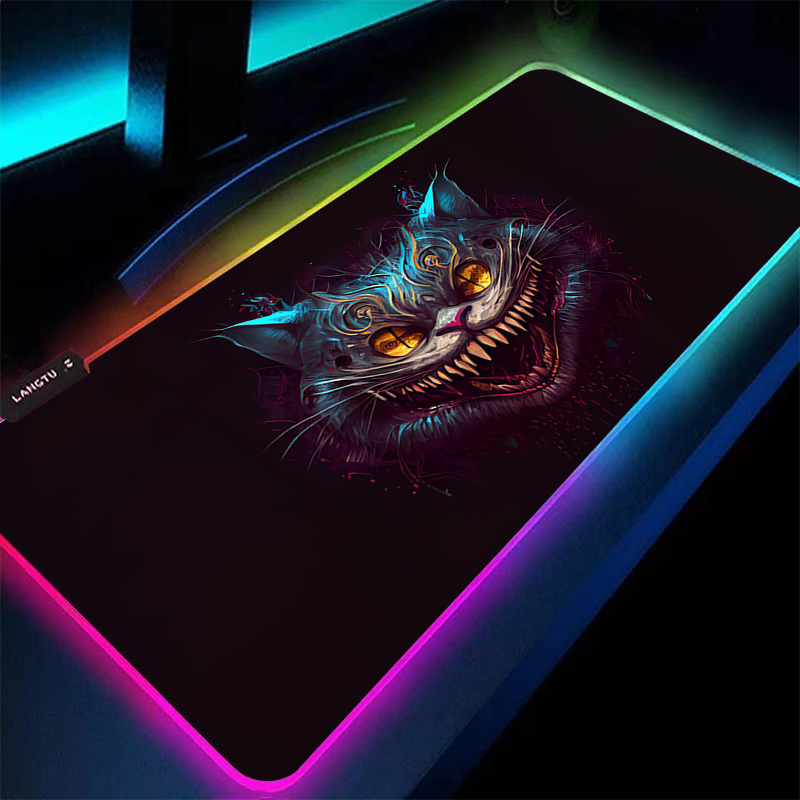 大型マウスパッド RGB 不思議の国のアリス ノートパソコン - Desk Setup Maker のレビューと価格