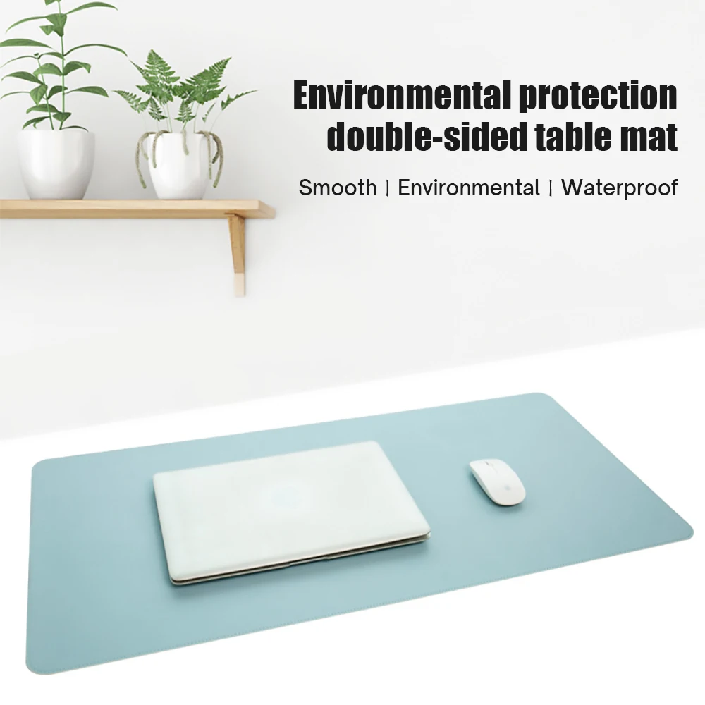 マウスパッド大サイズポータブルマウスパッド大ゲーミング防水ノ - Desk Pad Leather Large のレビューと価格